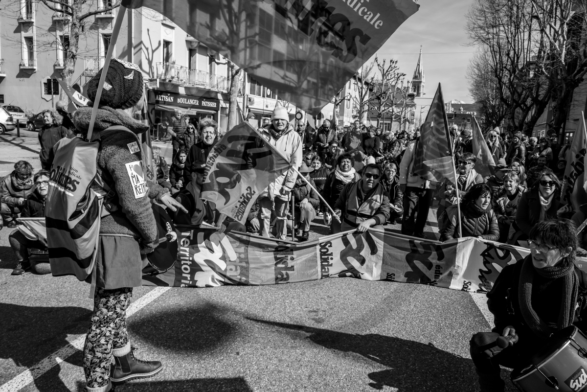 16 mars 2023 : Manifestation contre la réforme des retraites à Gap