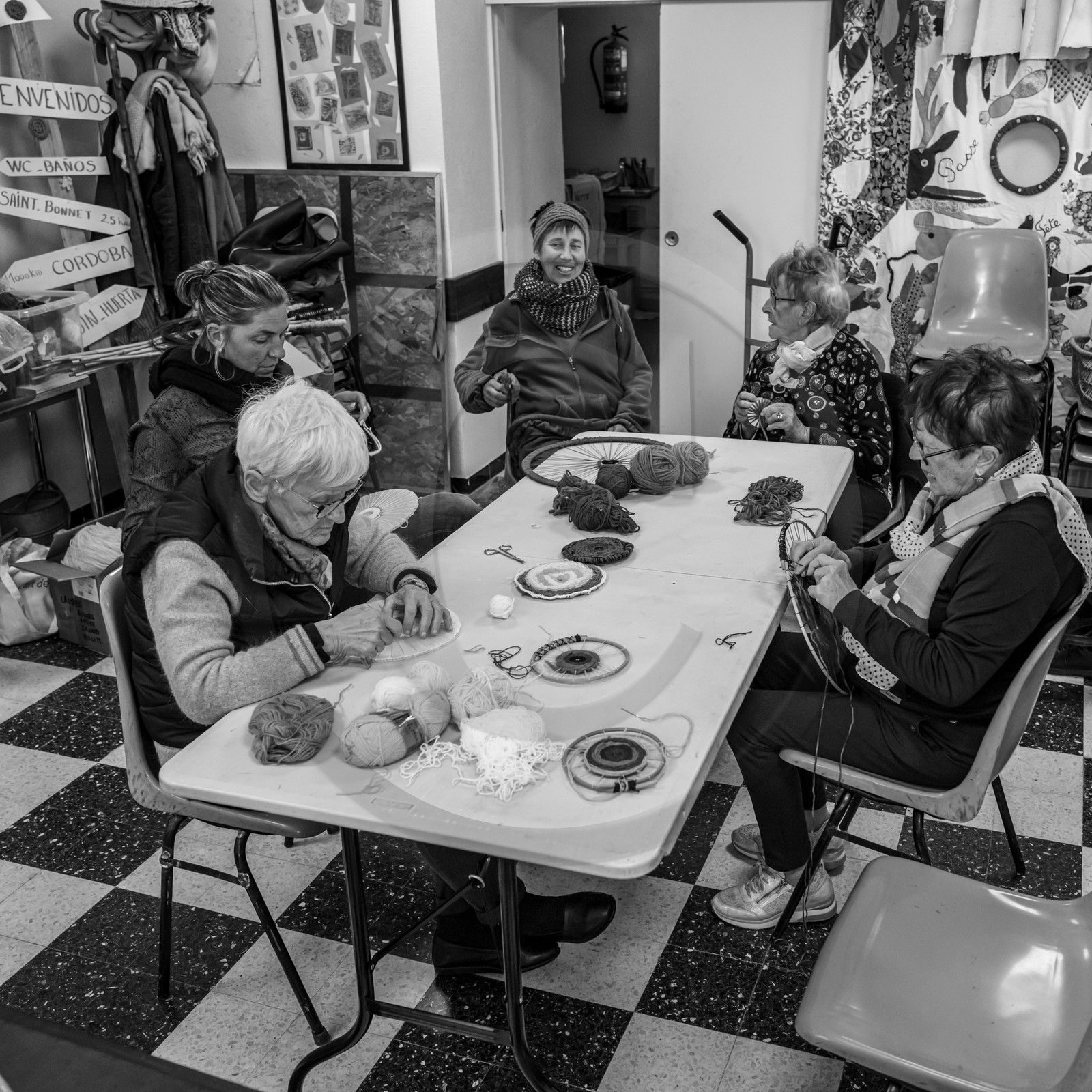 24 avril 2024 : Atelier laine et Rotary