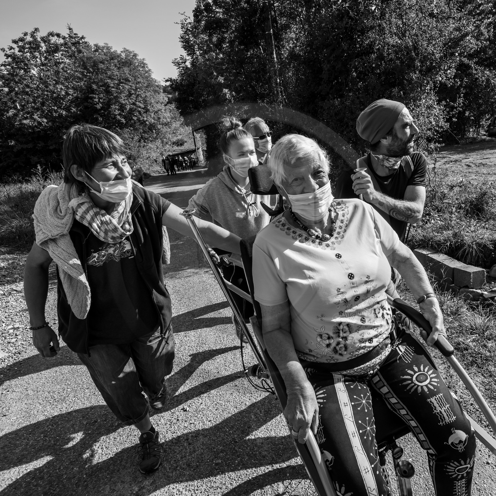 Promenade en joelette Promenade en joelette