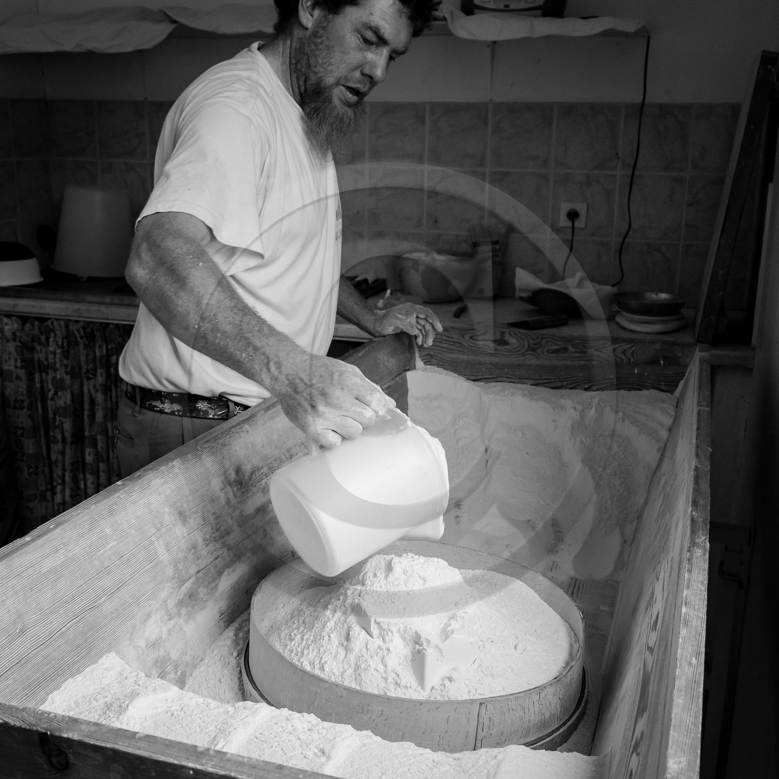 Julien Escallier, paysan boulanger