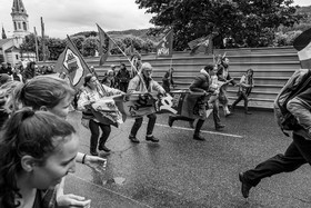 15 juin 2024 - Gap (Hautes-Alpes)- Manifestation contre l'extrême droite