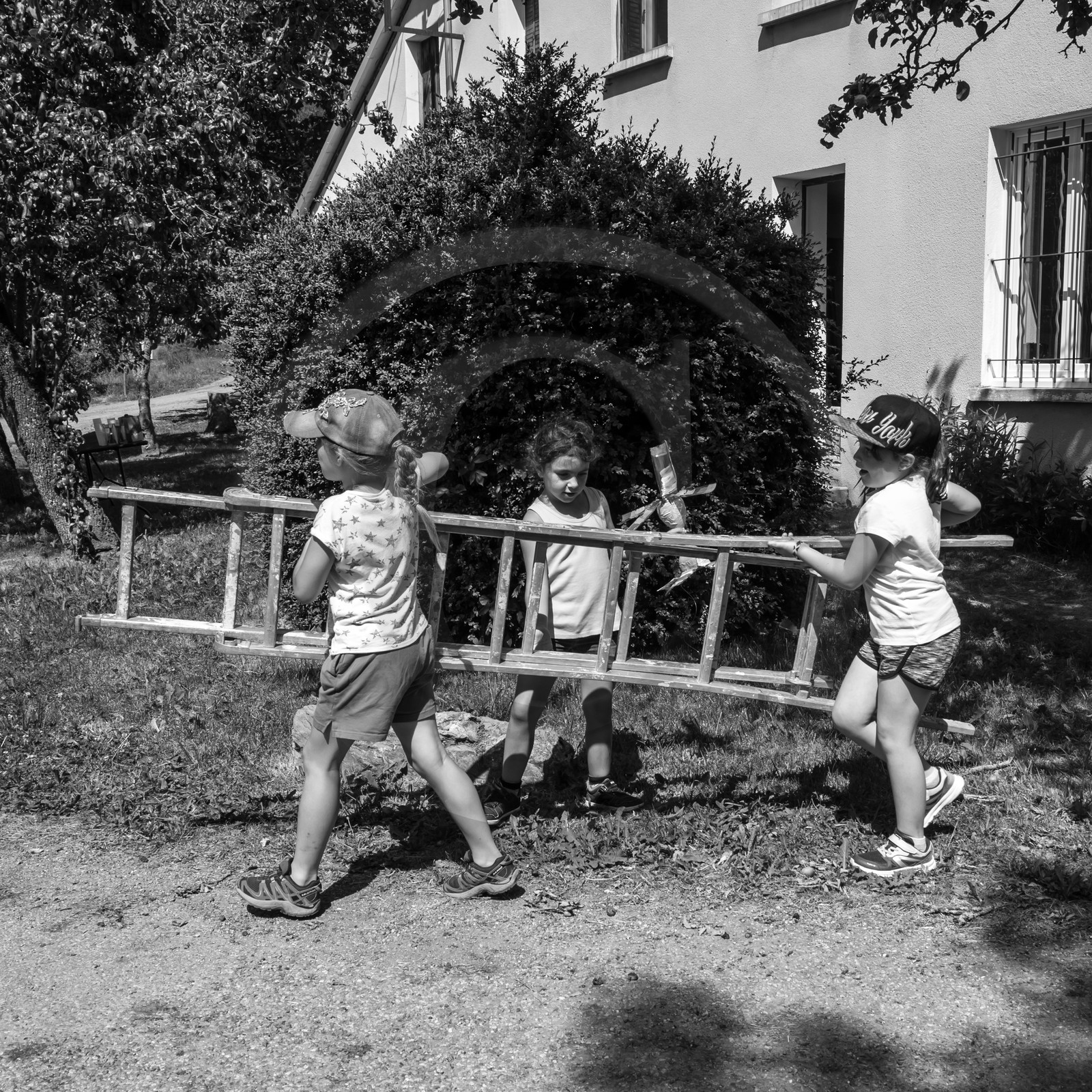 Avec l'école de Saint-Bonnet