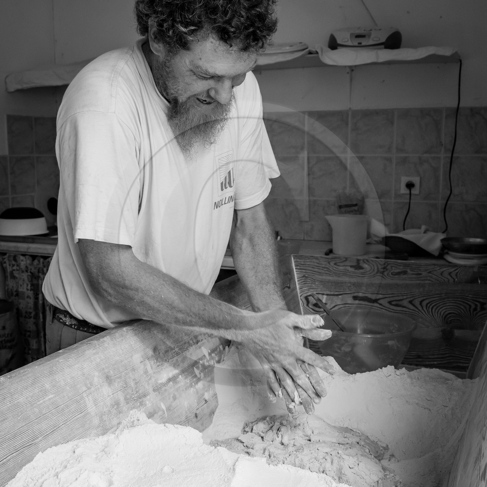 Julien Escallier, paysan boulanger