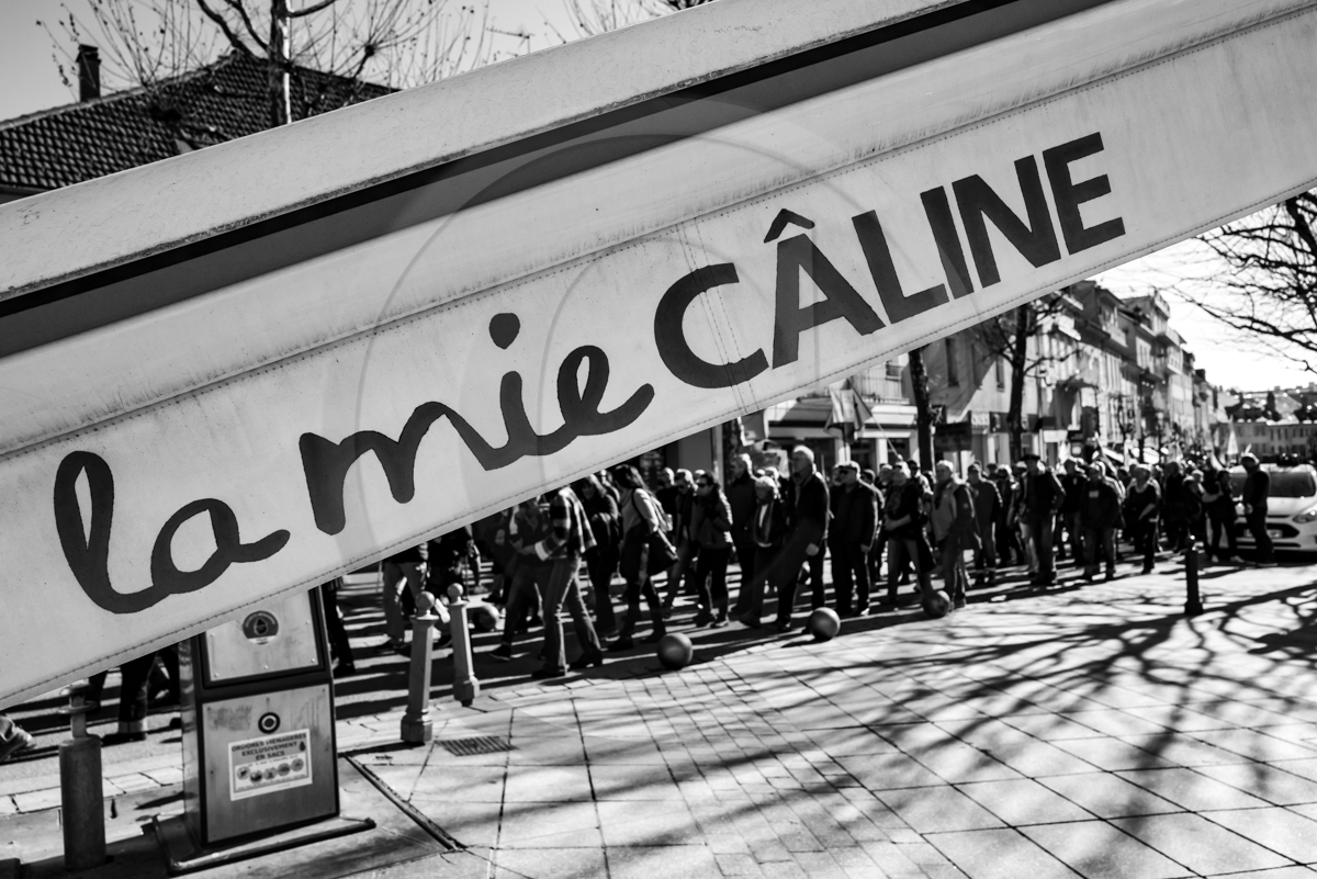 16 février 2023 : Manifestation contre la réforme des retraites à Gap (Hautes-Alpes)