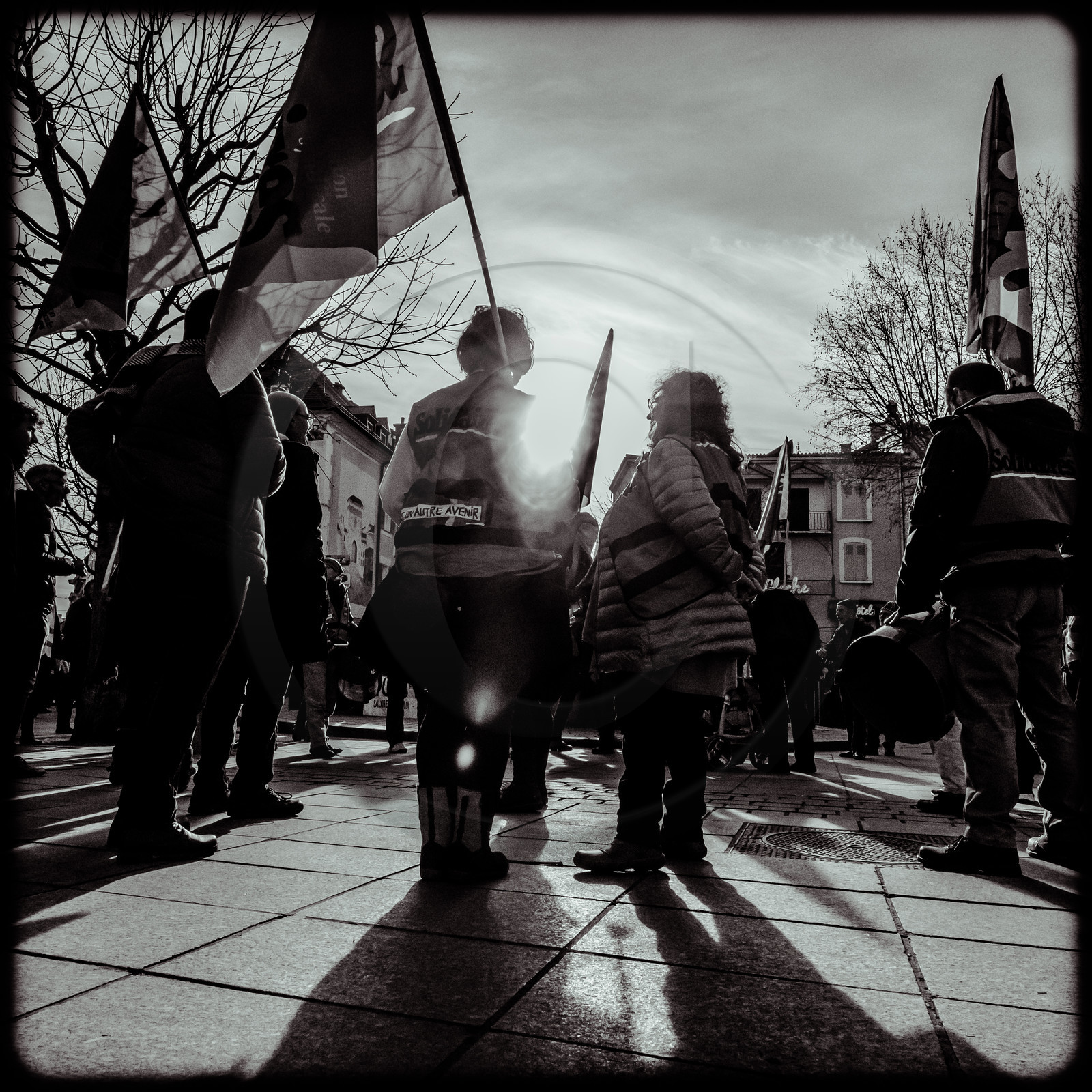 Manifestation pour la défense des retraites - Gap - 06 février  2020.