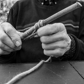 Atelier laine et promenade au jardin