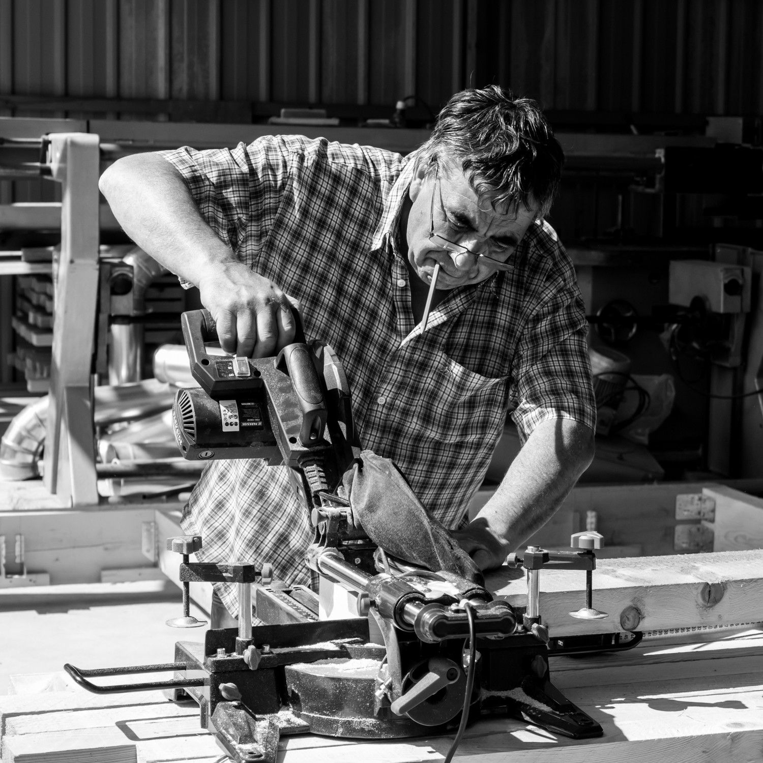 Construction d'une cabane