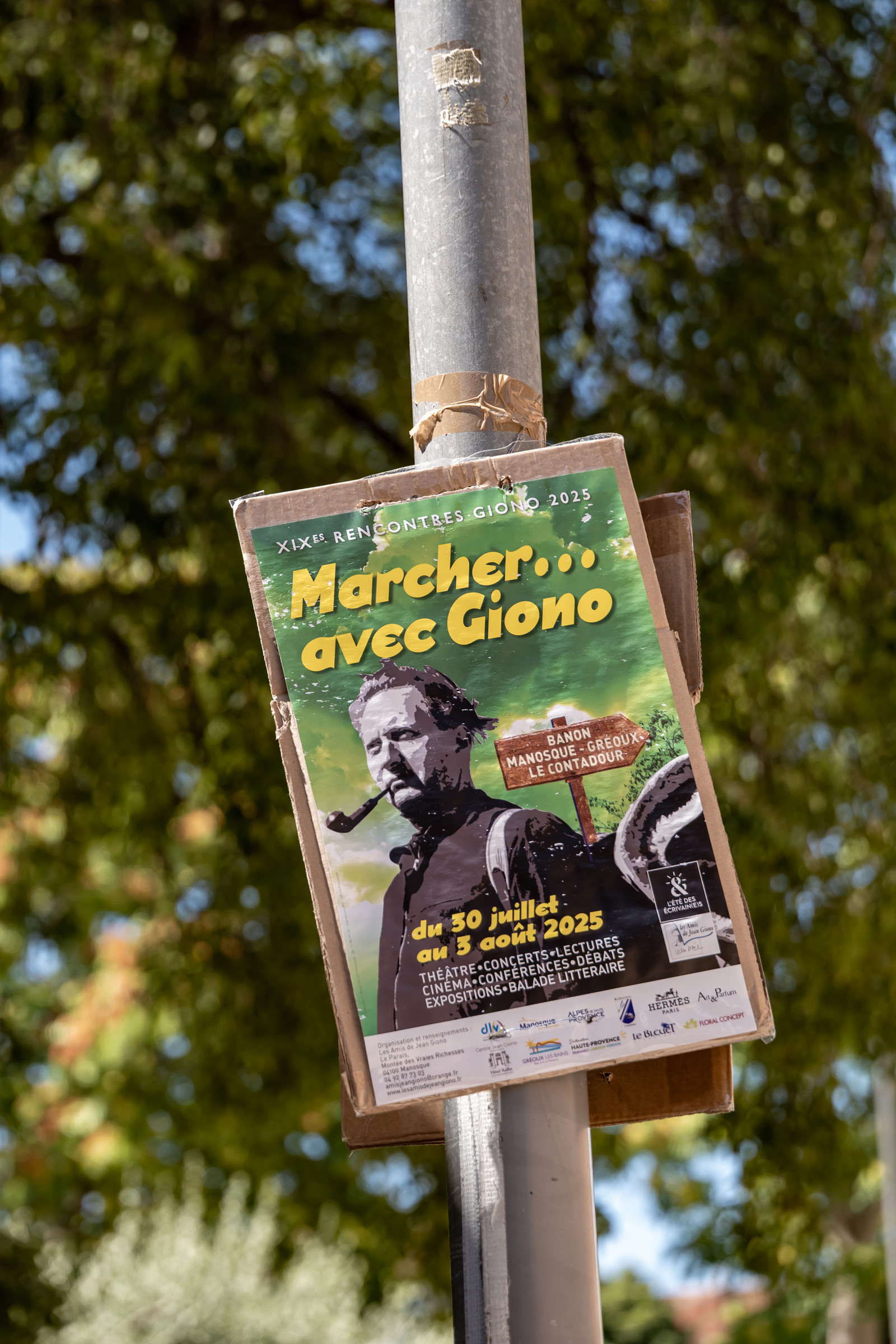 XIX° Rencontres Giono 2025 - Marcher avec Jean Giono