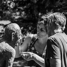 21 aout 2024 : Réalisation de Marcel Joli Coeur, l'homme de l'Ouort avec Barbara Fougnon, artiste plasticienne, et un anniversaire en chansons.