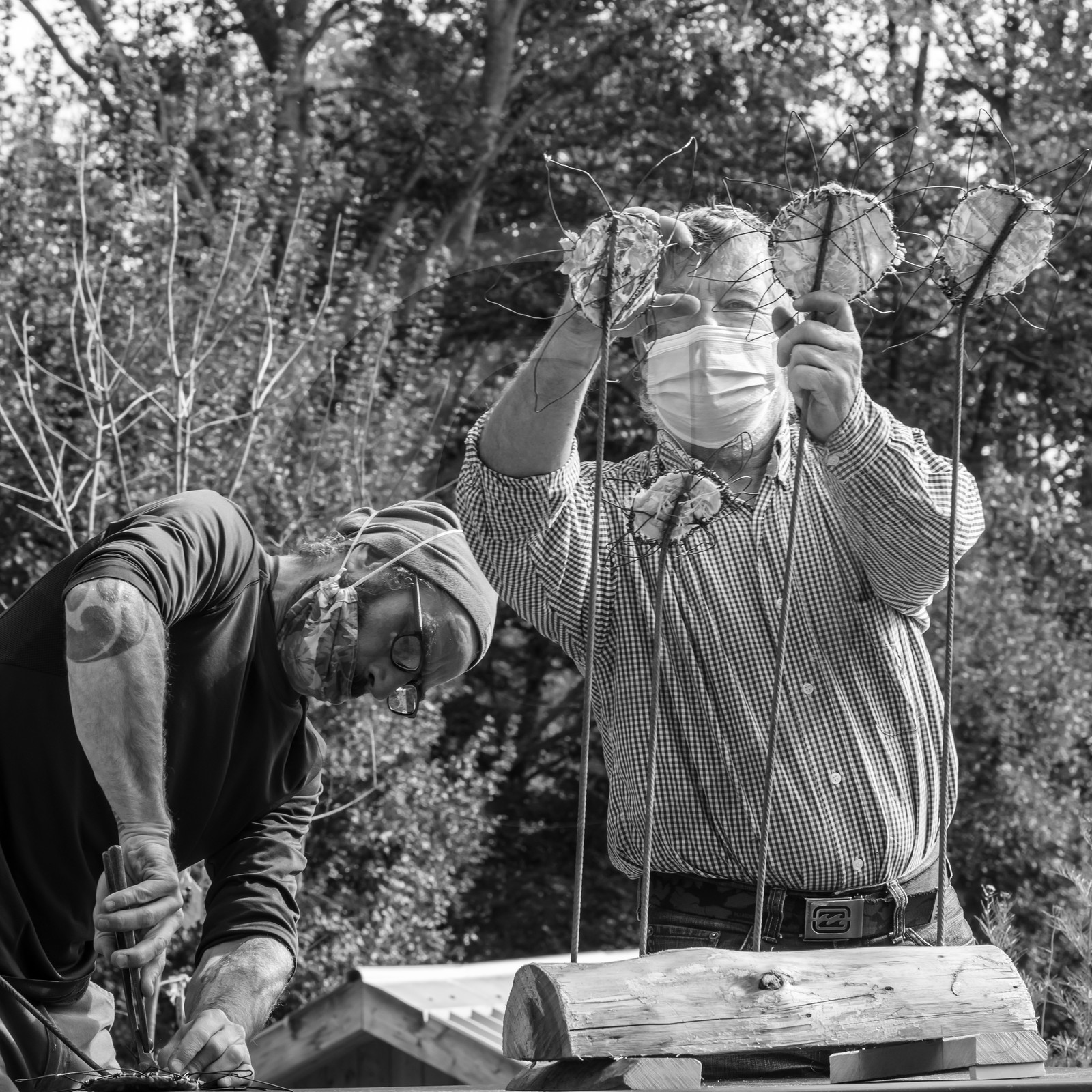 Fabrication de tournesols Fabrication de tournesols