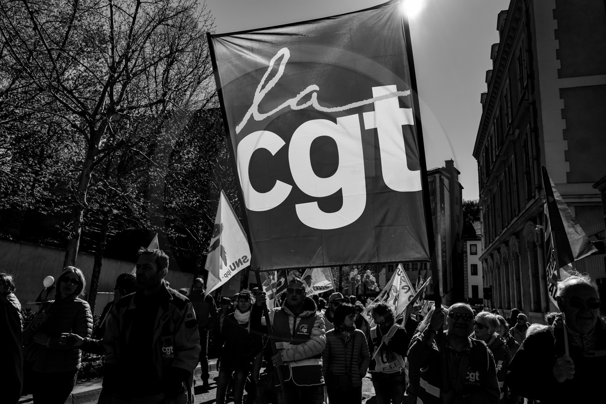 13 avril 2023 : Manifestation contre la réforme des retraites à Gap