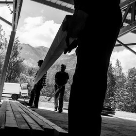 Construction d'une cabane