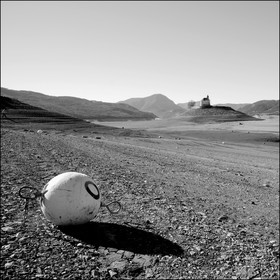 Serre-Ponçon, basses eaux