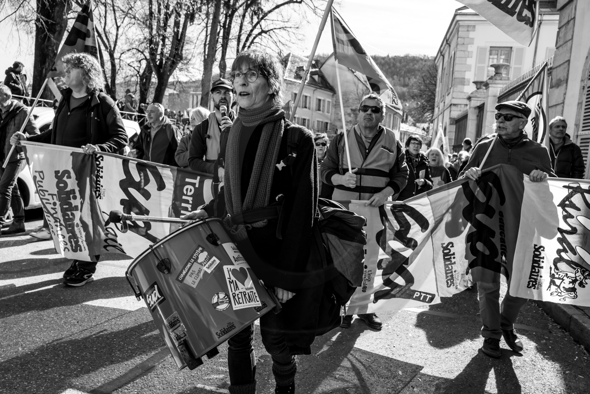 16 mars 2023 : Manifestation contre la réforme des retraites à Gap