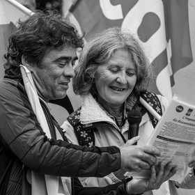 15 juin 2024 - Gap (Hautes-Alpes)- Manifestation contre l'extrême droite