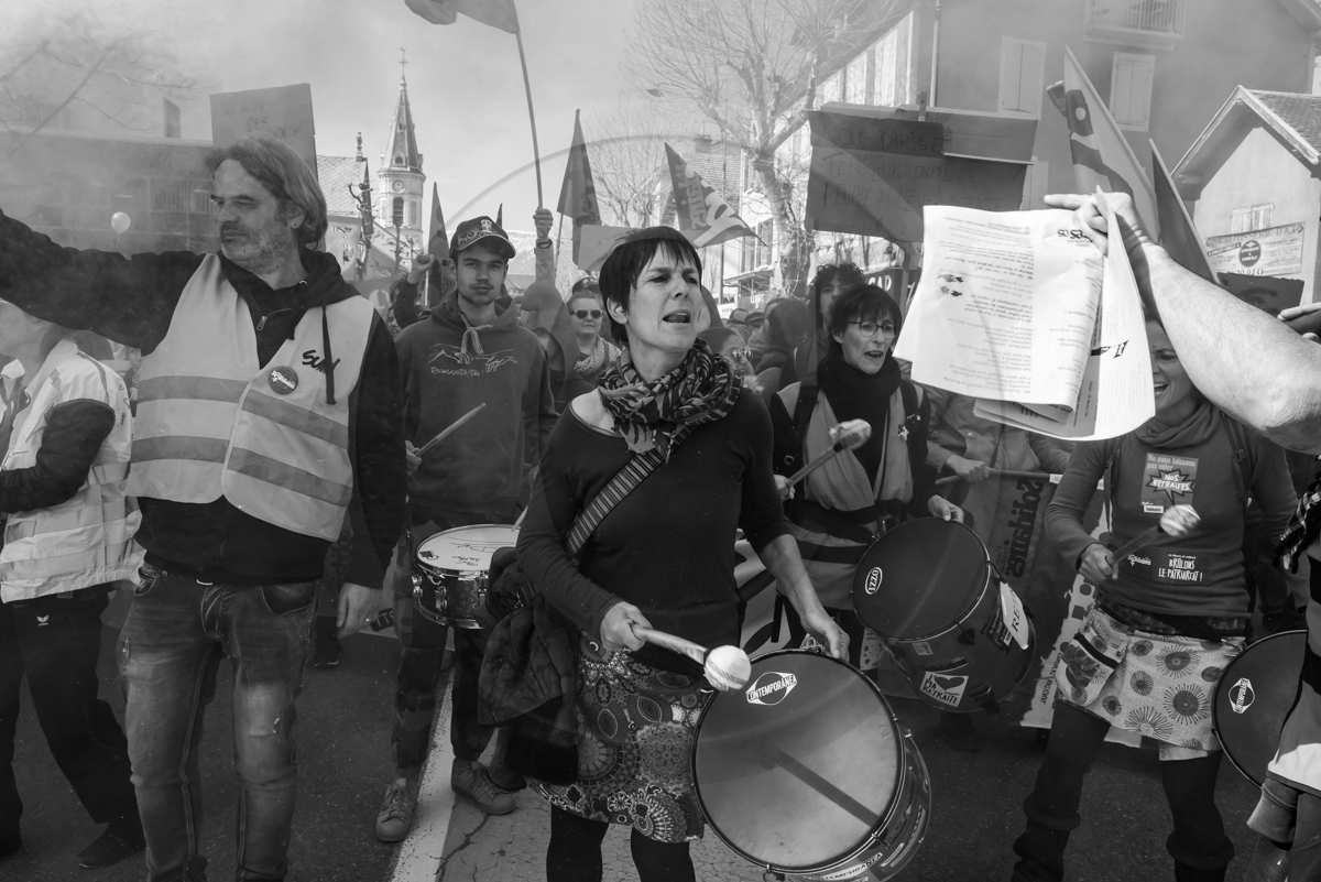 28 mars 2023 : Manifestation contre la réforme des retraites à Gap