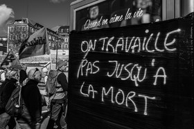 13 avril 2023 : Manifestation contre la réforme des retraites à Gap