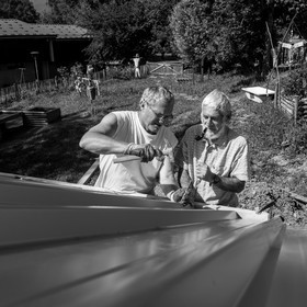 Construction d'une cabane