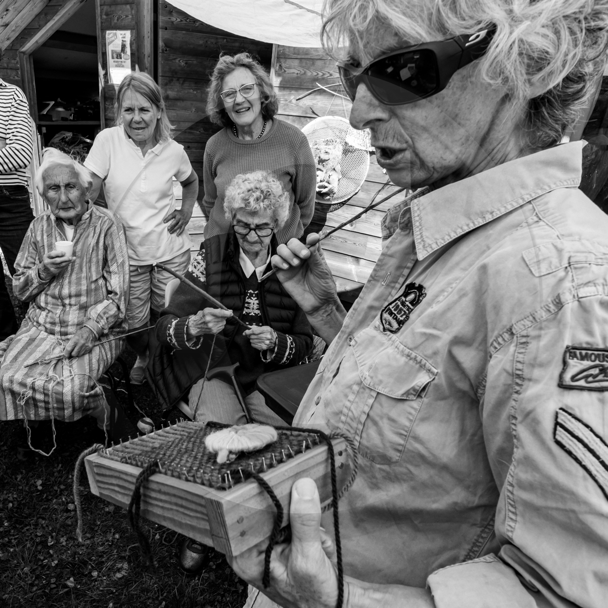 Atelier laine et promenade au jardin