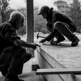 Construction d'une cabane