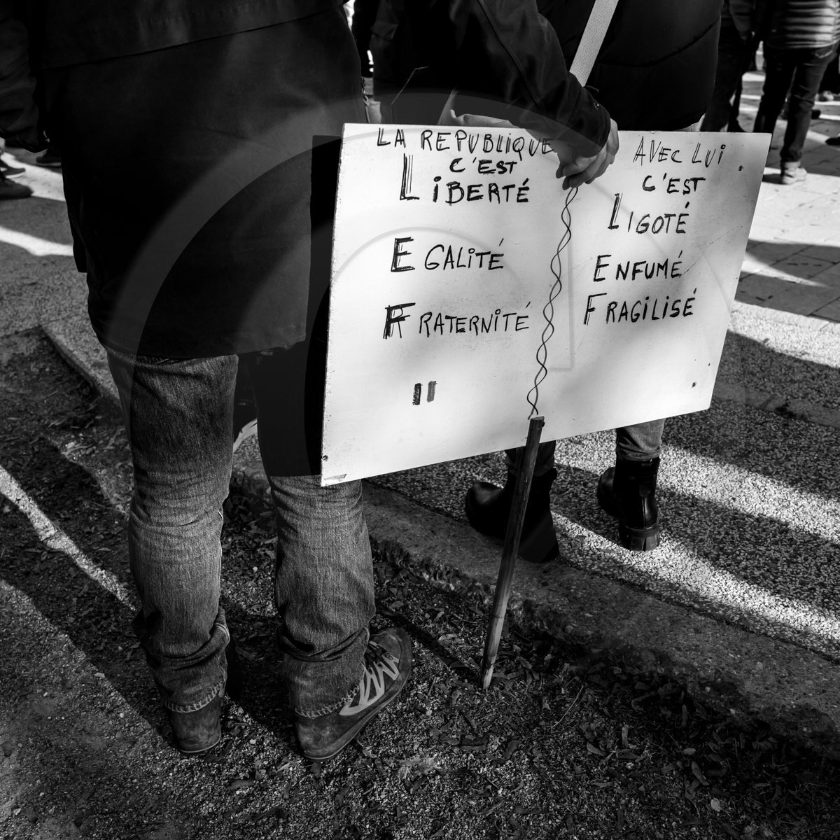 31 janvier 2023 : Manifestation contre la réforme des retraites. Plus de 4000 personnes dans les rues de Gap (Hautes-Alpes). 31 janvier 2023 : Manifestation contre la réforme des retraites. Plus de 4000 personnes dans les rues de Gap (Hautes-Alpes).