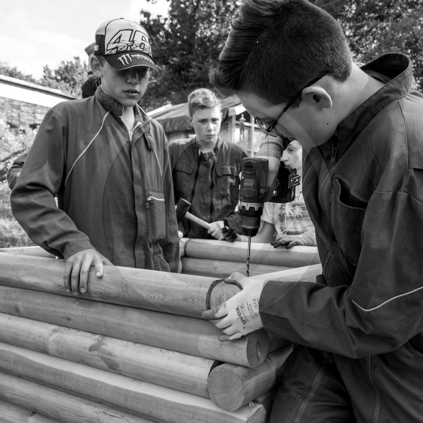 Construction de bacs surélevés Construction de bacs surélevés