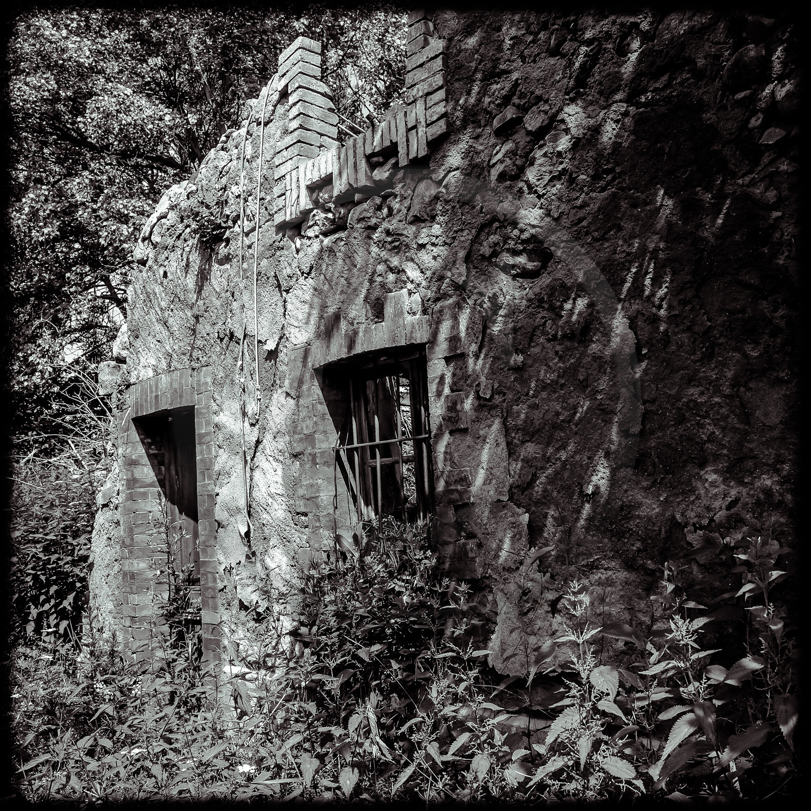 Une maison abandonnée à Saint-Julien-en-Champsaur