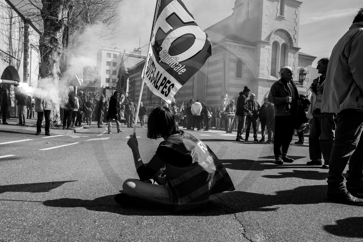 16 mars 2023 : Manifestation contre la réforme des retraites à Gap