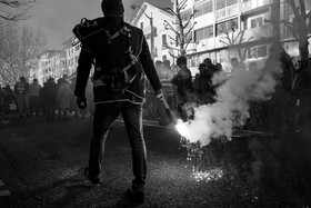 31 janvier 2023 : Manifestation contre la réforme des retraites. Plus de 4000 personnes dans les rues de Gap (Hautes-Alpes).