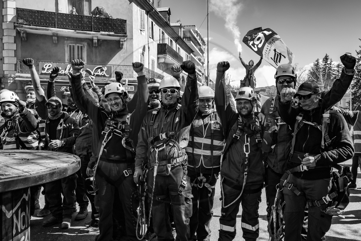 13 avril 2023 : Manifestation contre la réforme des retraites à Gap