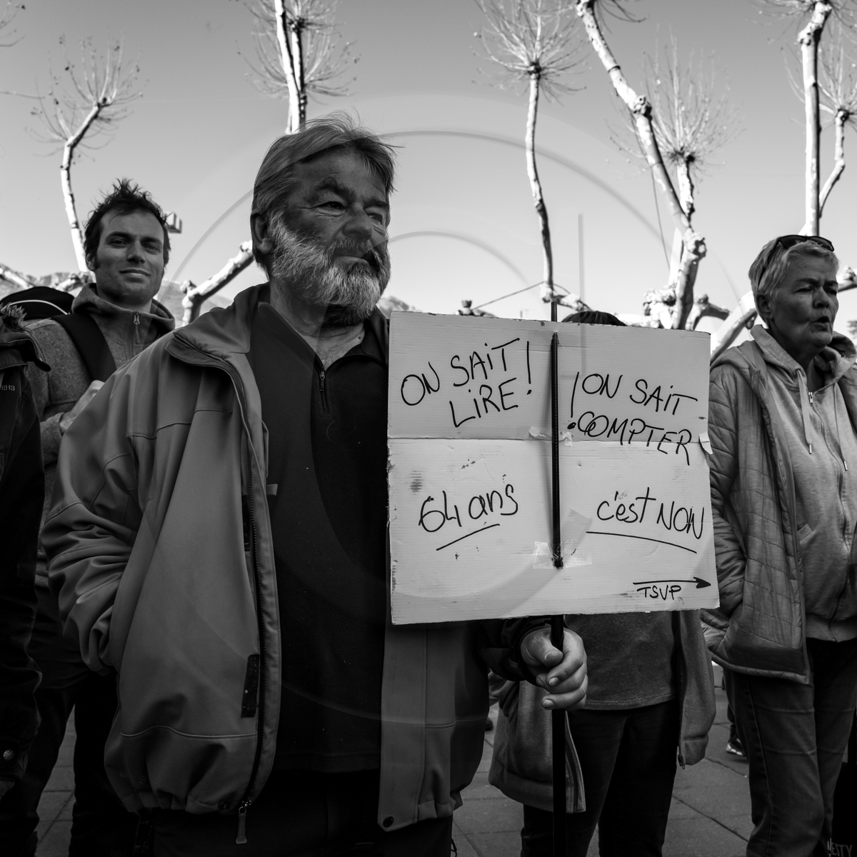 16 février 2023 : Manifestation contre la réforme des retraites à Gap (Hautes-Alpes) 16 février 2023 : Manifestation contre la réforme des retraites à Gap (Hautes-Alpes)