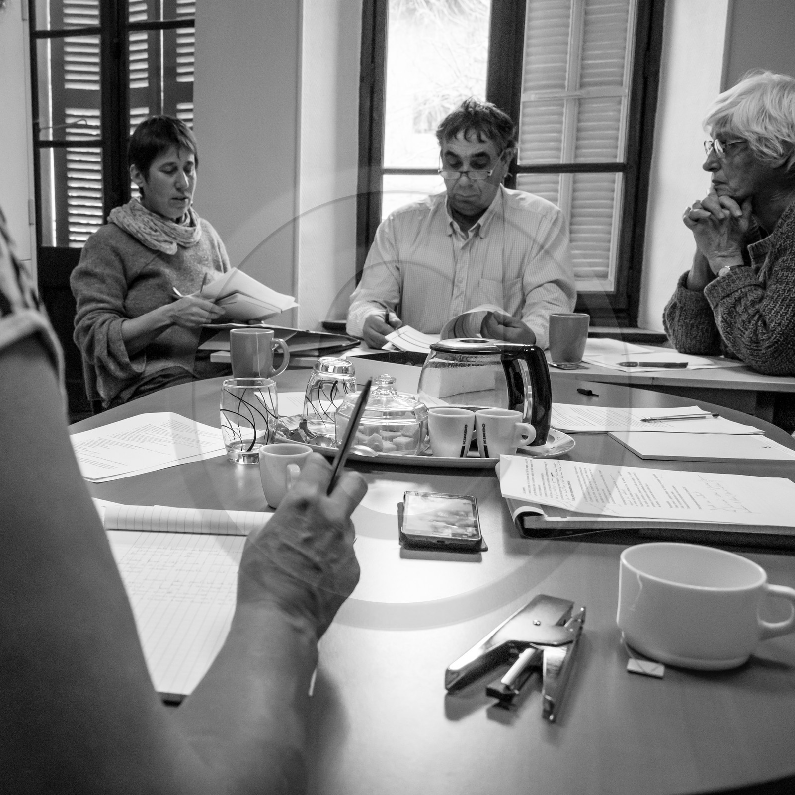 Réunion à La Fare le 27 01 2017