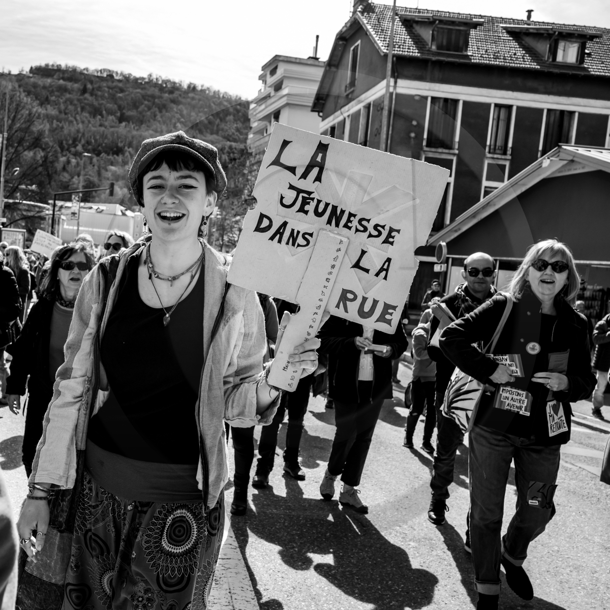16 mars 2023 : Manifestation contre la réforme des retraites à Gap 16 mars 2023 : Manifestation contre la réforme des retraites à Gap