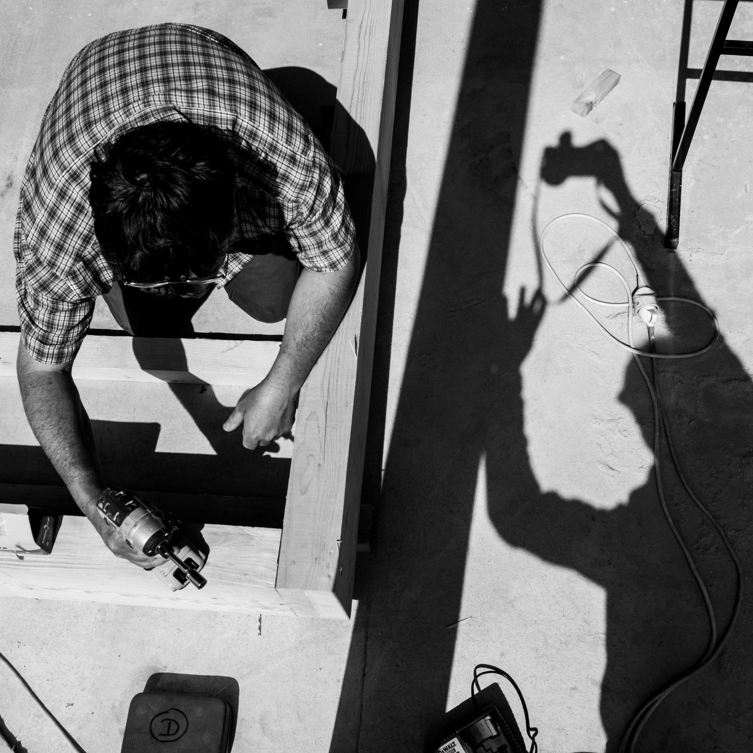 Construction d'une cabane