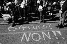 13 avril 2023 : Manifestation contre la réforme des retraites à Gap