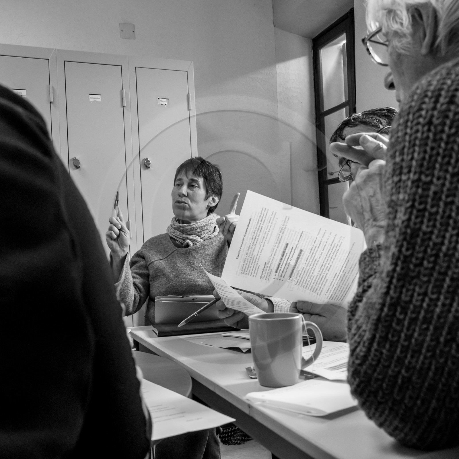 Réunion à La Fare le 27 01 2017