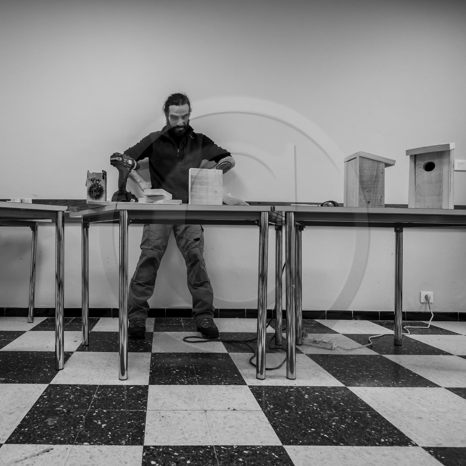 09 janvier 2019 : la fabrication des nichoirs 09 janvier 2019 : la fabrication des nichoirs