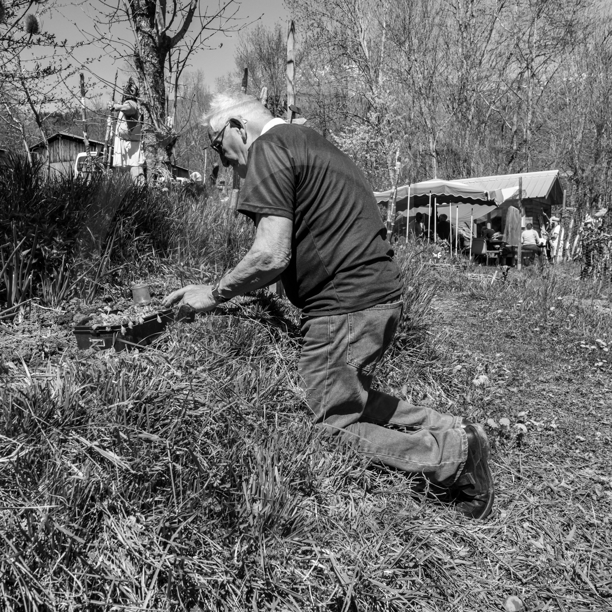 Atelier laine et promenade au jardin