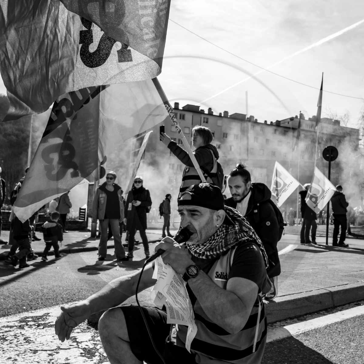 16 mars 2023 : Manifestation contre la réforme des retraites à Gap 16 mars 2023 : Manifestation contre la réforme des retraites à Gap